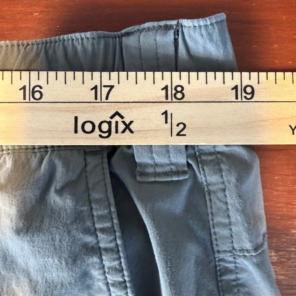 Orvis Shorts Mens Large Gray Tech Cargo 296764 Stretch Hiking Fishing Outdoor